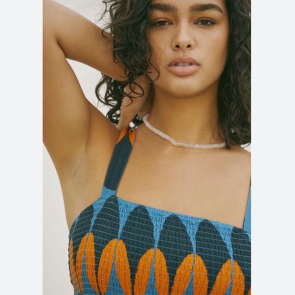 New The Piper by Anthropologie Bandeau Cutout Jumpsuit - Picture 2 of 13